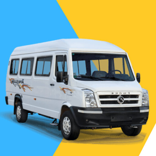 18 Seater Maharaja Tempo Traveller 2×1 Jaipur Rajasthan Hire Rental with Price – Luxury Group Travel Made Easy
