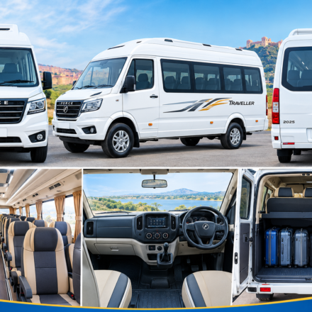 Himachal Tempo Traveller & Force Urbania Luxury Van HireRental, covering 8, 9, 10, 12, 14, 16, 18 & 20 seaters